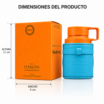 Odyssey - Mandarinsky Limited Edition de Armaf para hombre - Eau de Parfum en spray de 3,4 oz